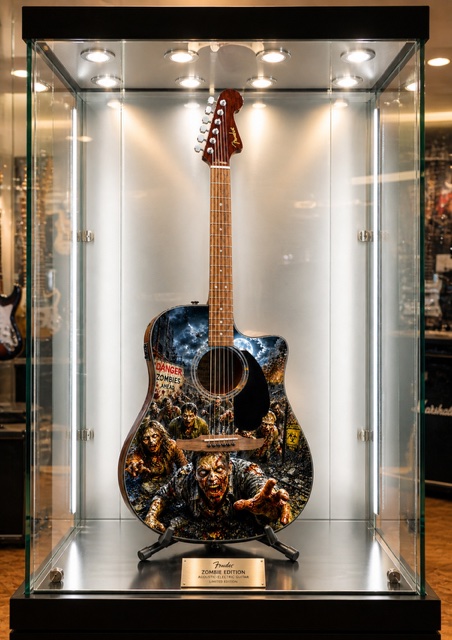 Zombies Fender Electro Acoustic Guitar